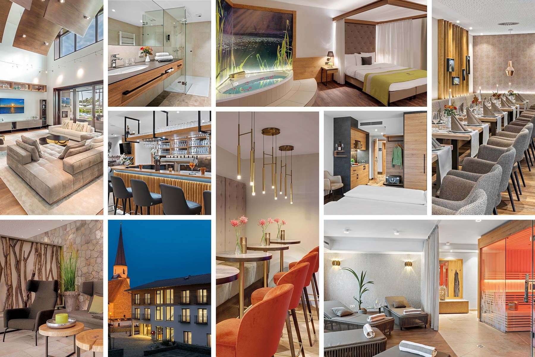 various hotel projects from Appia
